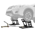 🎉Capacity Hydraulic Underbody Access Car Lift with Ramp（🛒Special Sale—Free Shipping）