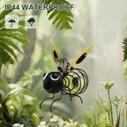Solar Hanging Bee Lantern — Outdoor Garden Light IP44 Waterproof