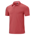 💝💝Men's Classic Polo Shirts Contrast Collar Short Sleeve Casual Solid Stylish and Printed Polo