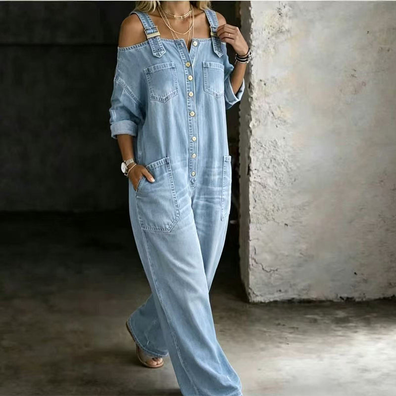 The Maeve Jumpsuit – A Wide-Leg Overall That Does the Work for You