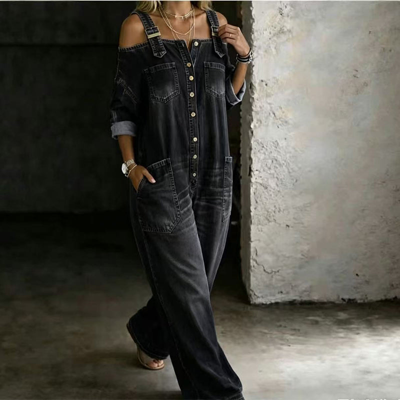 The Maeve Jumpsuit – A Wide-Leg Overall That Does the Work for You