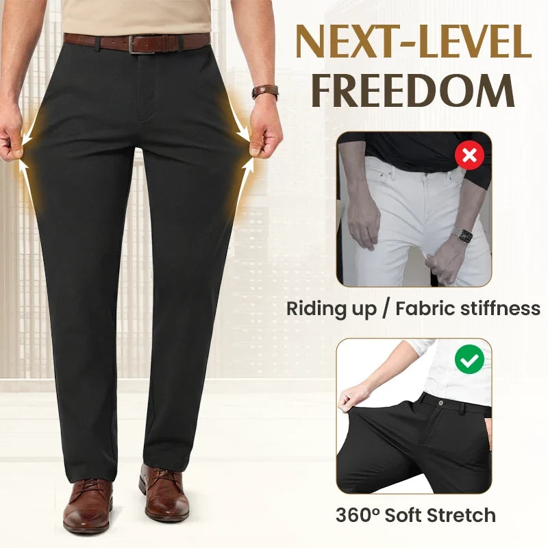 💝💝Men's Premium Non-Iron Stretch Casual Trousers