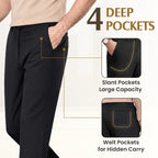 💝💝Men's Premium Non-Iron Stretch Casual Trousers