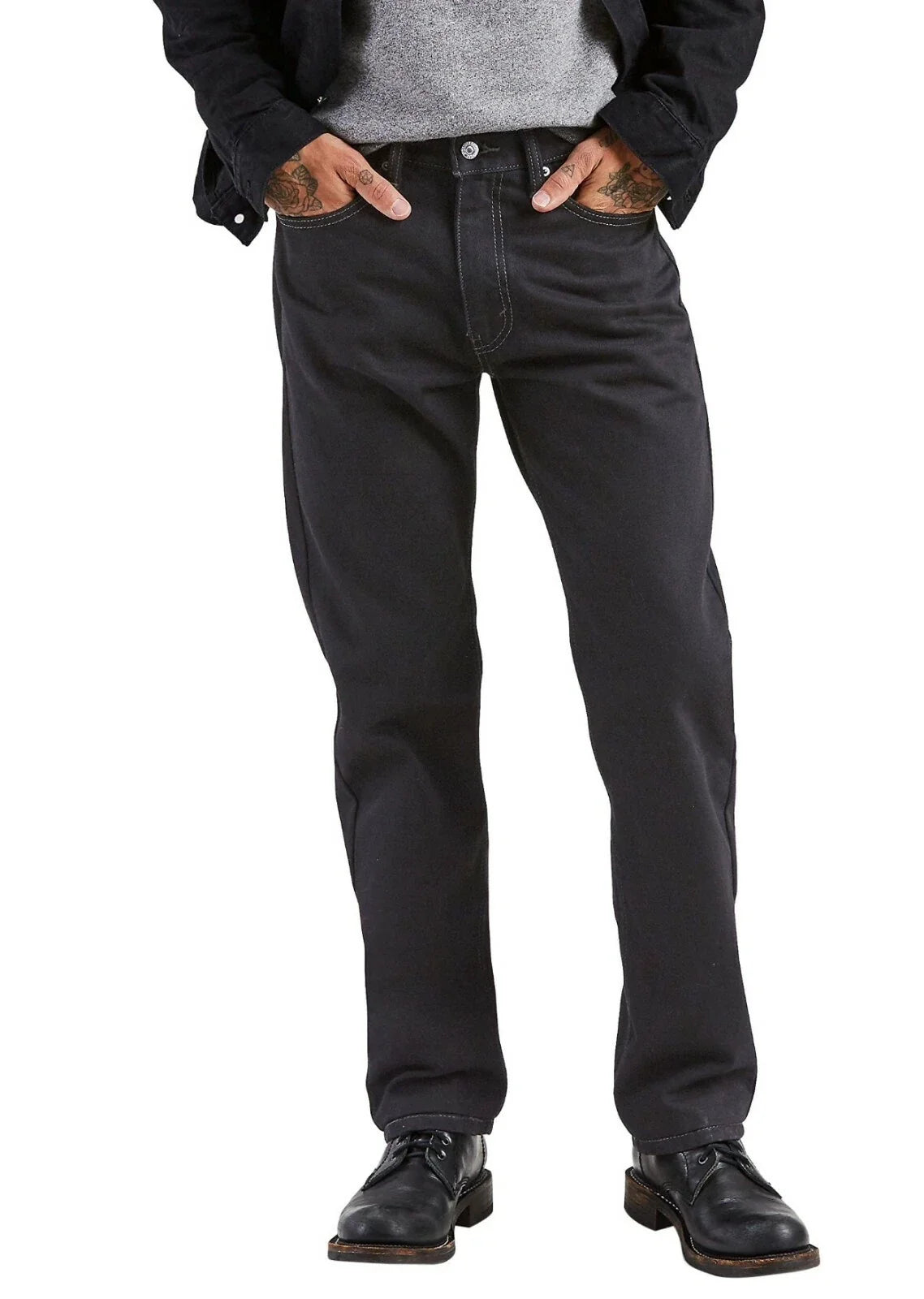 💝💝 Limited Stock! 🔥Men's Classic Regular Straight-Leg Jeans