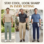 💝💝Men's Premium Non-Iron Stretch Casual Trousers