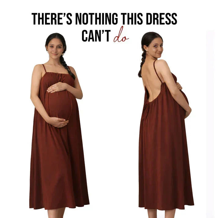 Women's Backless Cami Maxi Dress