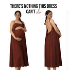 Women's Backless Cami Maxi Dress