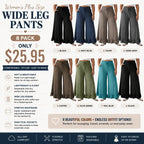 💝💝Limited Stock!🔥Women's Plus Size Wide Leg Pants