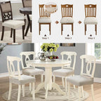 Jacquard Chair Seat Cover – Waterproof, Non-Slip, Machine Washable