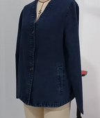 Lightweight Denim Cardigan