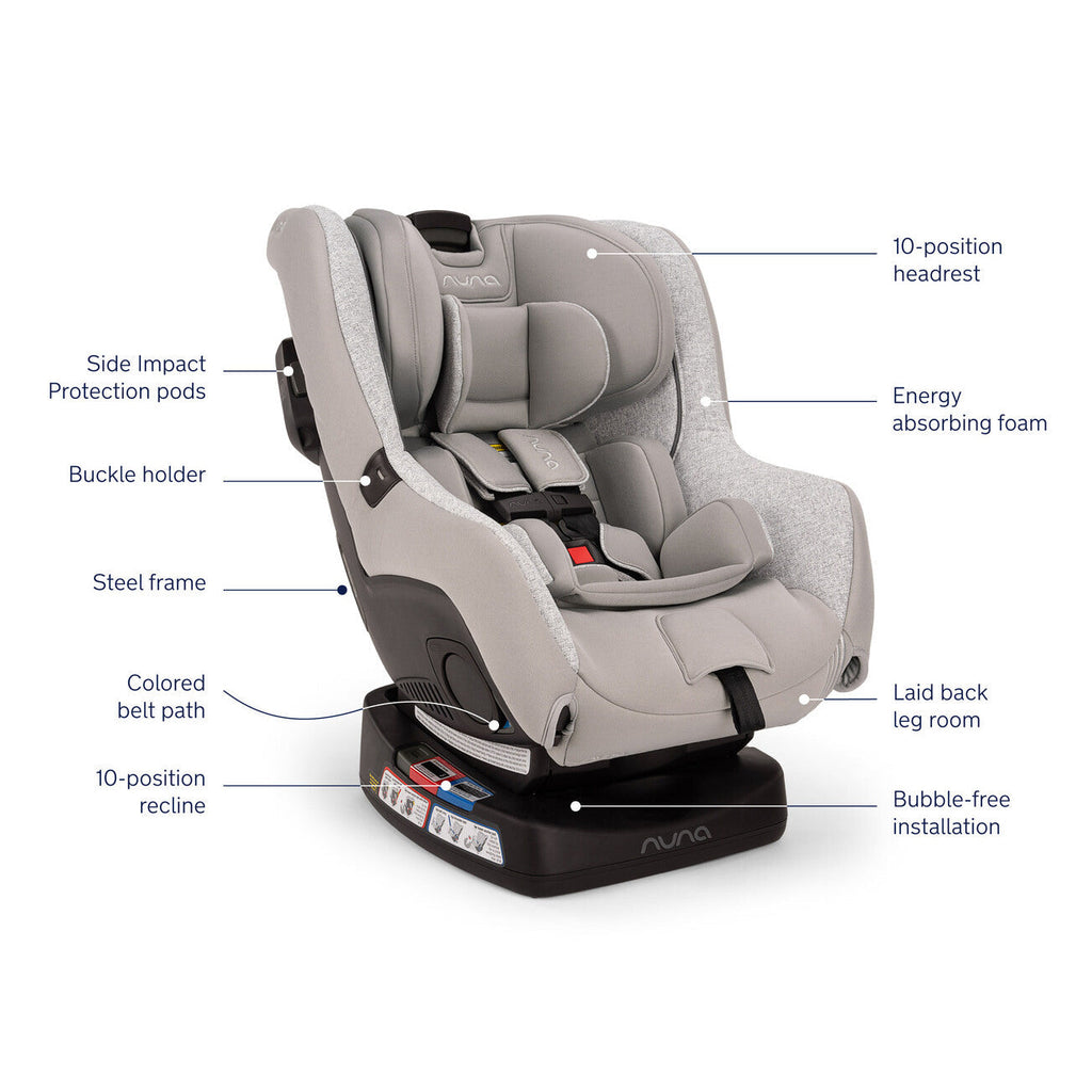 🎉Nuna RAVA Convertible Car Seat - Sterling（🛒Special Sale—Free Shipping）