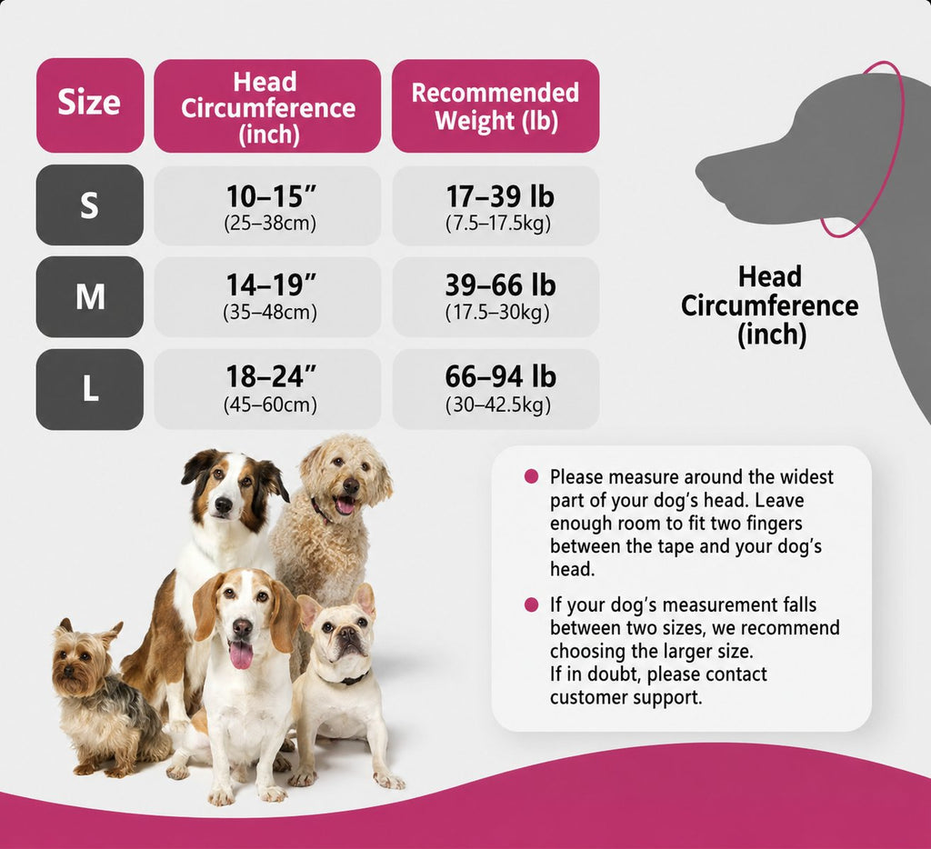 Calming Dog Ear Wrap – Sound Dampening for Thunder, Fireworks