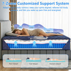 💥 Factory Direct Sale💥| 12"/14" Hybrid Mattress + FREE Fitted Sheet 🛏️