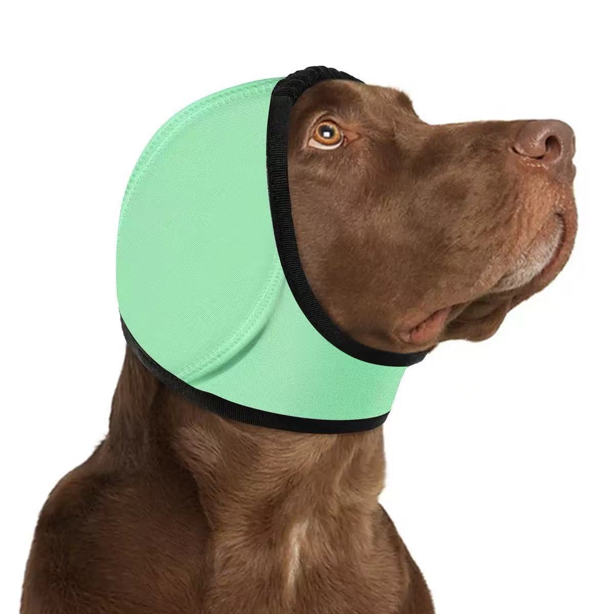 Calming Dog Ear Wrap – Sound Dampening for Thunder, Fireworks