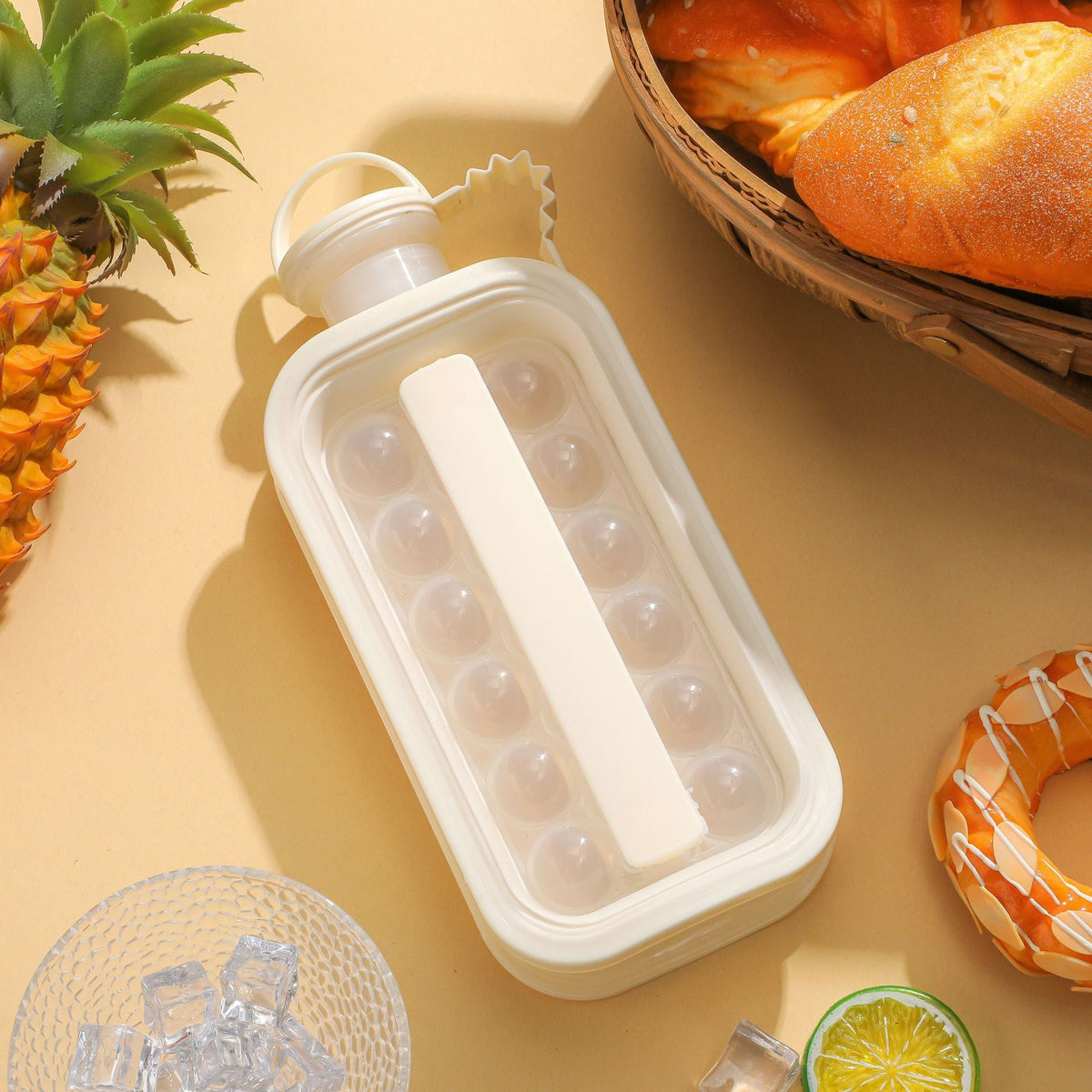 2-in-1 Ice Kettle & Mold – Make Ice, Store & Pour