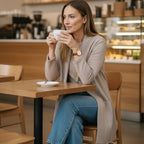 Soft Knit 3-Piece Set – Long Cardigan, Shell Top & Wide-Leg Pants