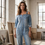 The Maeve Jumpsuit – A Wide-Leg Overall That Does the Work for You