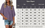 Lightweight Batwing Sleeve Tee – Crewneck, Relaxed Fit, Breathable