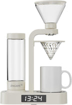 💥Factory Direct Sale💥Coffee Alarm Clock Maker Bedside Dual Mode Extractor 500ml Glass Water Tank