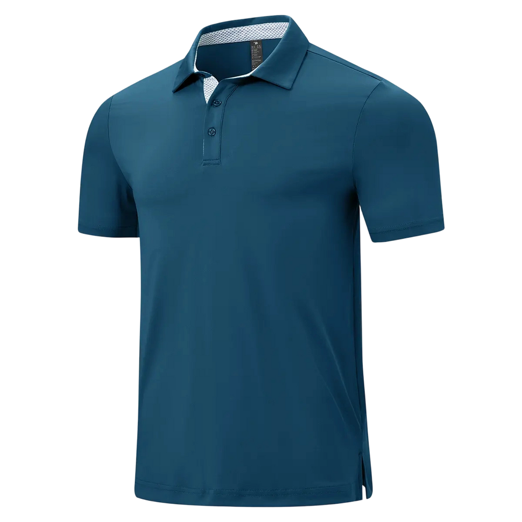 💝💝Men's Classic Polo Shirts Contrast Collar Short Sleeve Casual Solid Stylish and Printed Polo