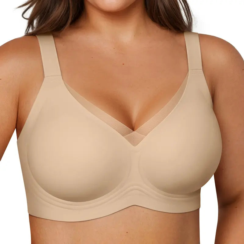 💝💝Women Jelly Bras Wirefree Full Coverage No Underwire
