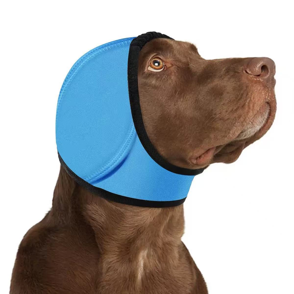 Calming Dog Ear Wrap – Sound Dampening for Thunder, Fireworks