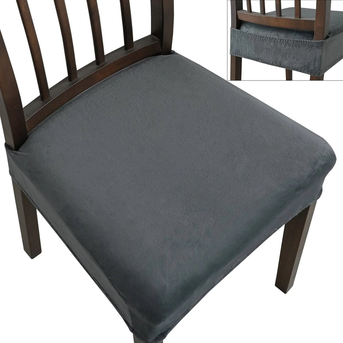 Jacquard Chair Seat Cover – Waterproof, Non-Slip, Machine Washable