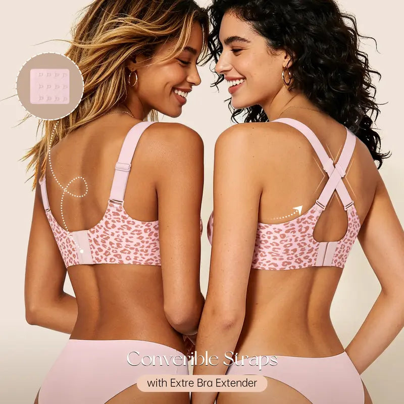 💝💝Women Jelly Bras Wirefree Full Coverage No Underwire