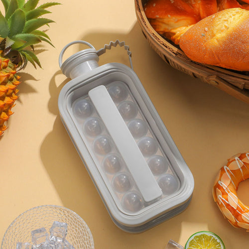 2-in-1 Ice Kettle & Mold – Make Ice, Store & Pour