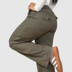 💝💝Limited Stock!🔥Women's High Stretch Mid Rise Straight Pants