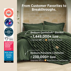 💚Bedsure 6 Pieces 2-in-1 Comforter Set Twin
