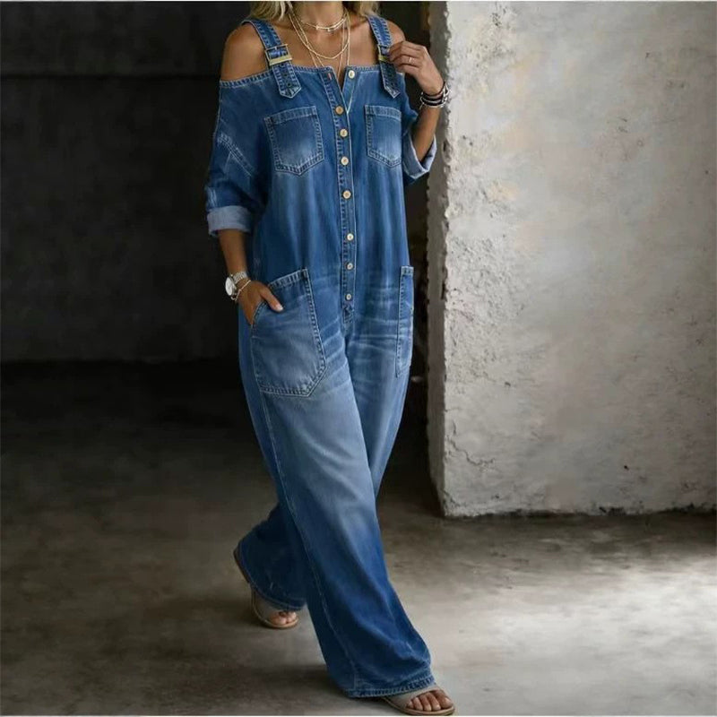 The Maeve Jumpsuit – A Wide-Leg Overall That Does the Work for You