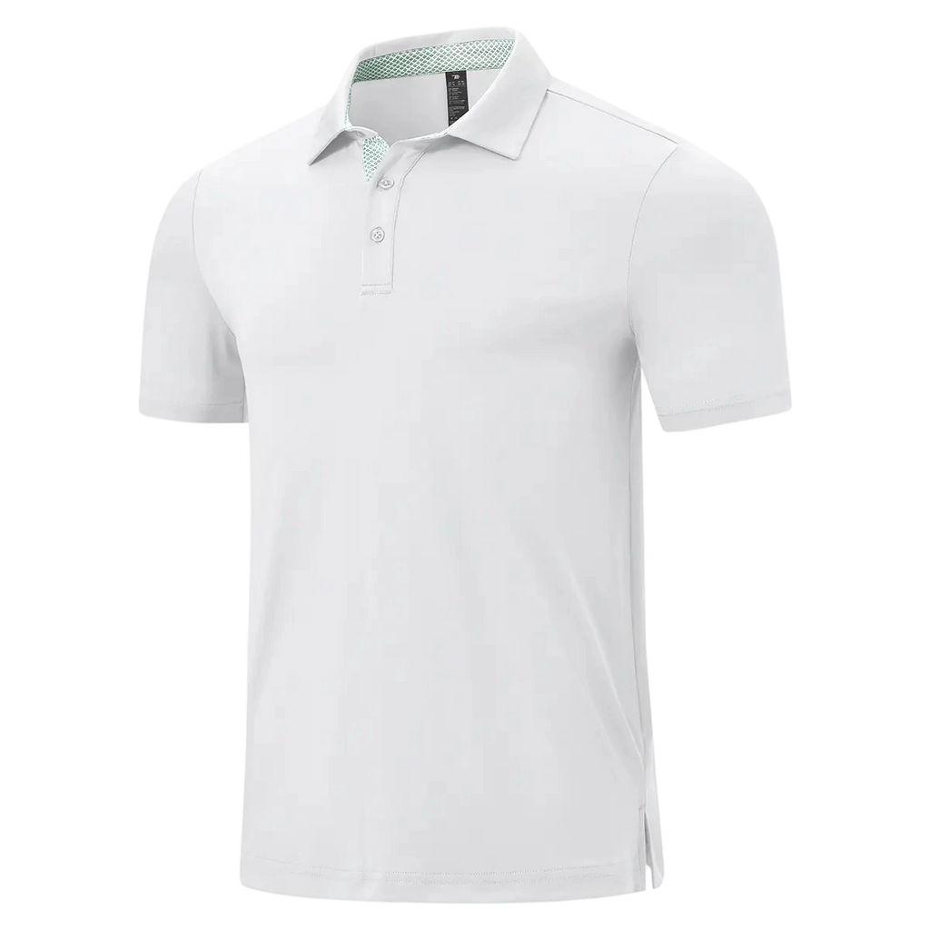 💝💝Men's Classic Polo Shirts Contrast Collar Short Sleeve Casual Solid Stylish and Printed Polo