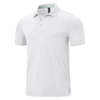 💝💝Men's Classic Polo Shirts Contrast Collar Short Sleeve Casual Solid Stylish and Printed Polo