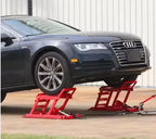 🎉Capacity Hydraulic Underbody Access Car Lift with Ramp（🛒Special Sale—Free Shipping）