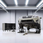 🎉Capacity Hydraulic Underbody Access Car Lift with Ramp（🛒Special Sale—Free Shipping）