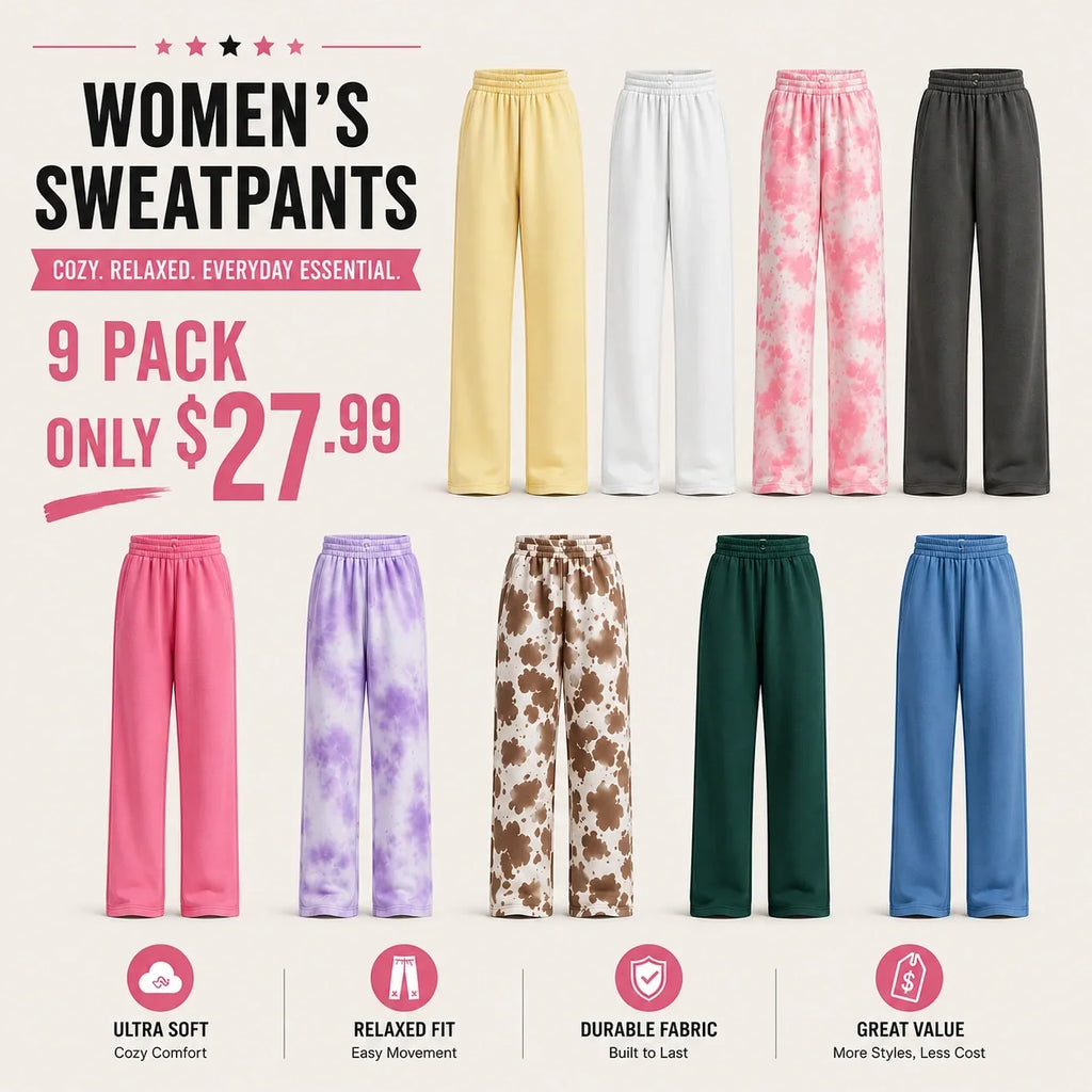 💝💝 Clearance Sale — Limited Stock! 🔥 Minimalist Straight Leg Sweatpants