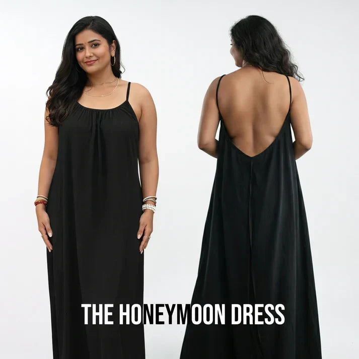 Women's Backless Cami Maxi Dress