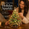 💚🎄✨ DIY Beaded Christmas Tree Kit – Create Your Own Sparkling Holiday Decoration