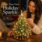 💚🎄✨ DIY Beaded Christmas Tree Kit – Create Your Own Sparkling Holiday Decoration