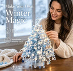 💚🎄✨ DIY Beaded Christmas Tree Kit – Create Your Own Sparkling Holiday Decoration