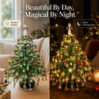 💚🎄✨ DIY Beaded Christmas Tree Kit – Create Your Own Sparkling Holiday Decoration