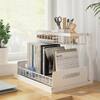 💚2 Tier Under Sink and Cabinet Organizer with Pull Out and Slide Out for Kitchen and Bathroom Storage (2-Pack)