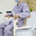 ♿Multifunctional Disabled Patient Transfer Device, No‑Lift Care Bath Transfer Aid Chair