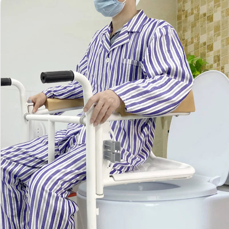 ♿Multifunctional Disabled Patient Transfer Device, No‑Lift Care Bath Transfer Aid Chair