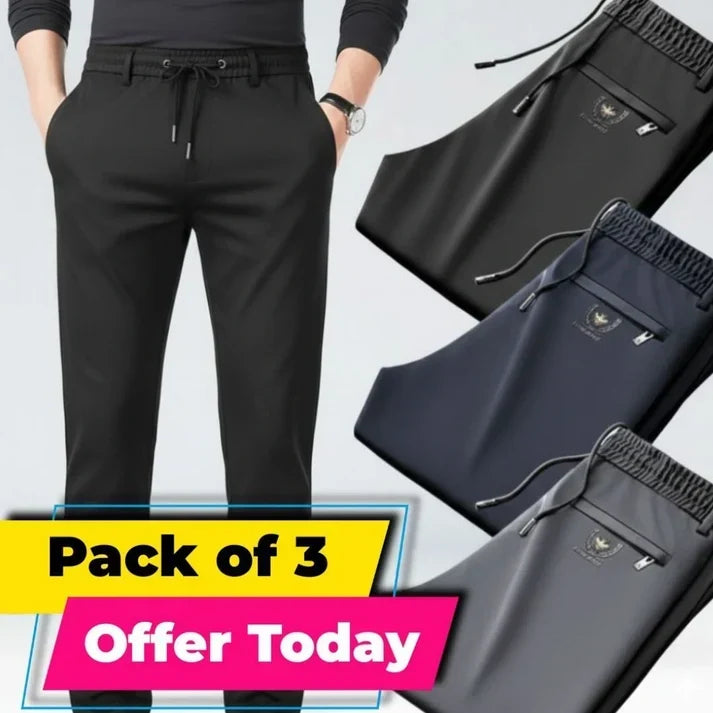 🎉 3-Pack Men's Premium Stretch Pants