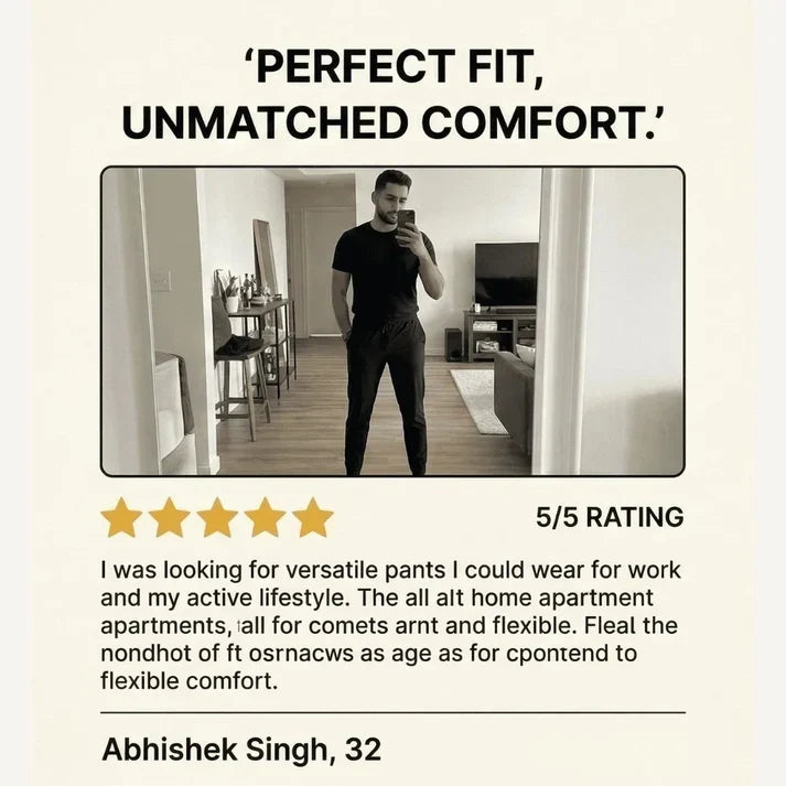 🎉 3-Pack Men's Premium Stretch Pants