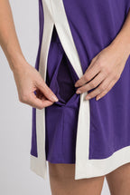 Two-Piece Open-Front Top & Shorts Set