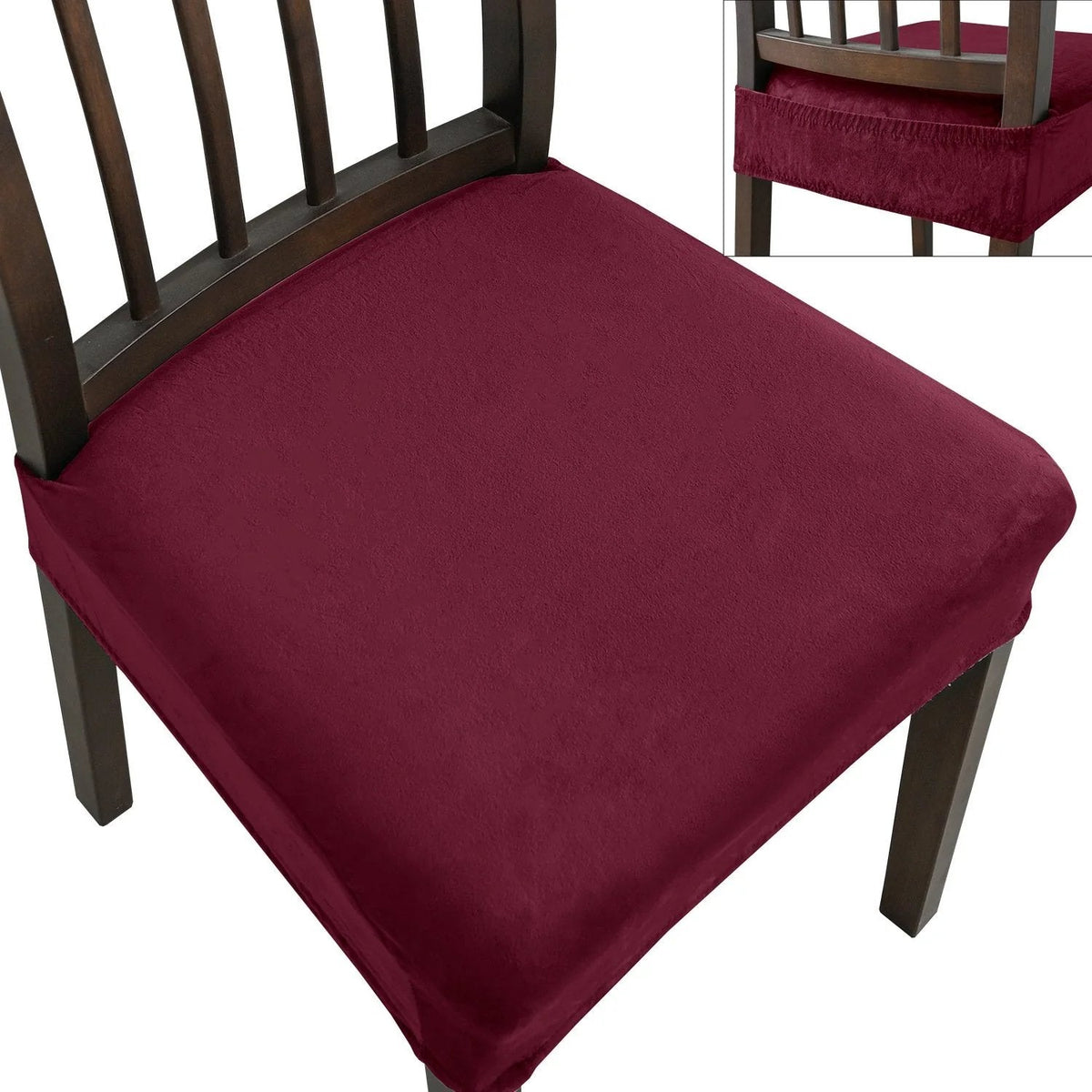 Jacquard Chair Seat Cover – Waterproof, Non-Slip, Machine Washable