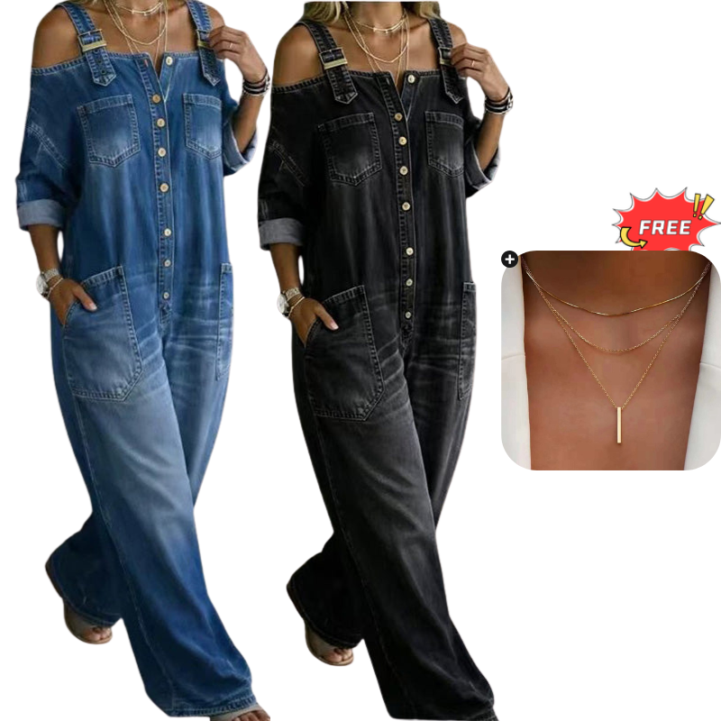 The Maeve Jumpsuit – A Wide-Leg Overall That Does the Work for You